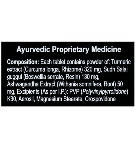 Patanjali Ayurveda Curcumin Gold 95 Immunity Booster 60 Tablets